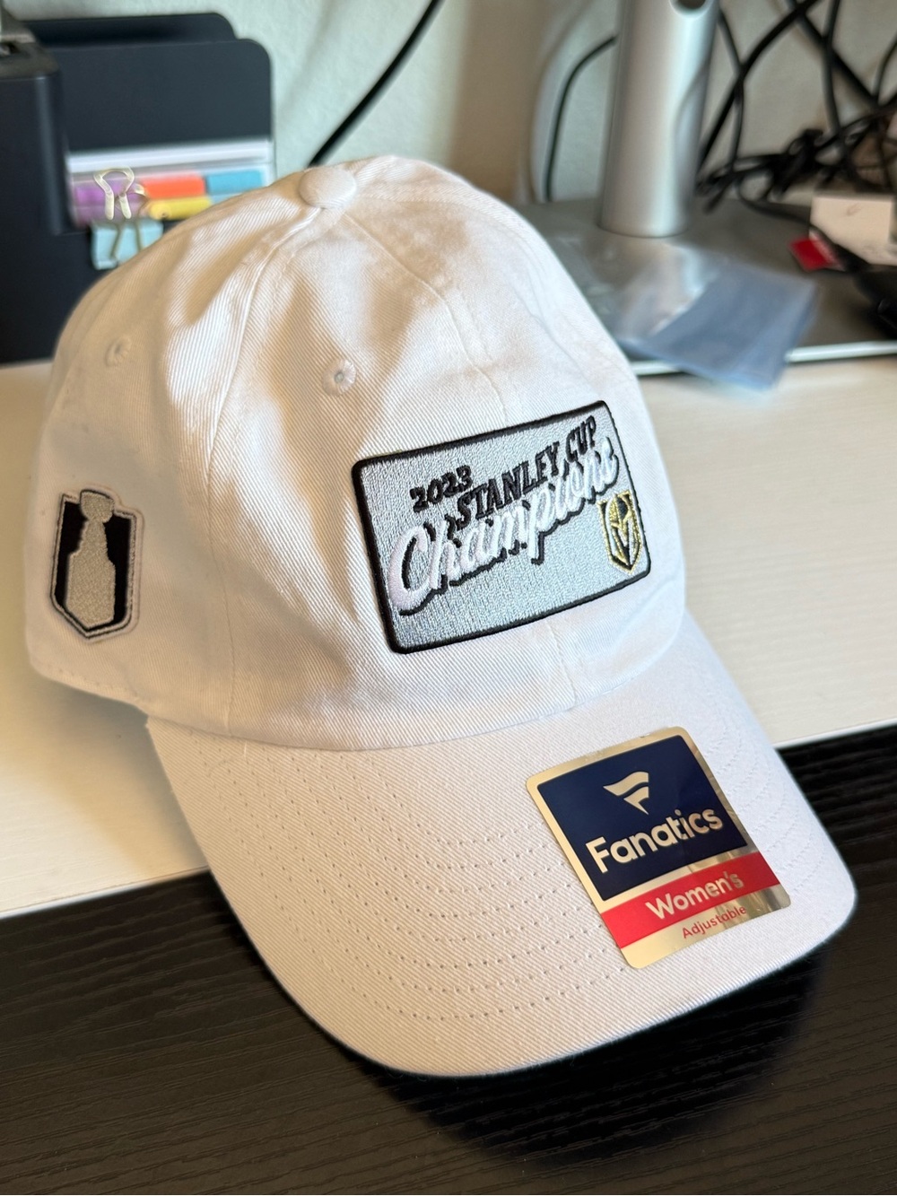 2023 Stanley Cup Vegas Golden Knights Champions White Hat - Fanatics